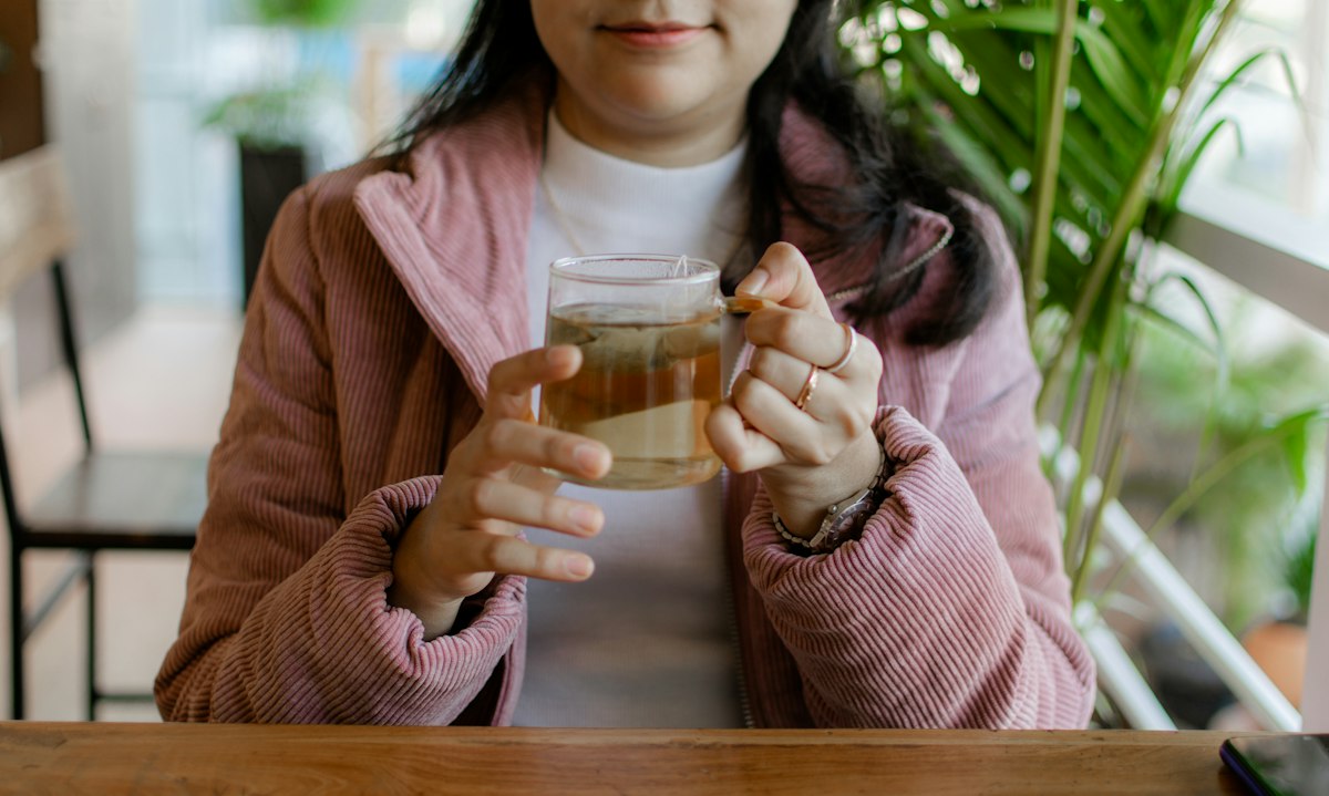 Ginger herbal drink